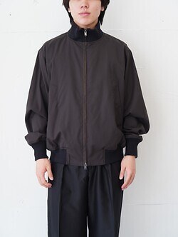 セブンバイセブン レディース & メンズ タンカースジャケット -ウールポプリン- d.brown M