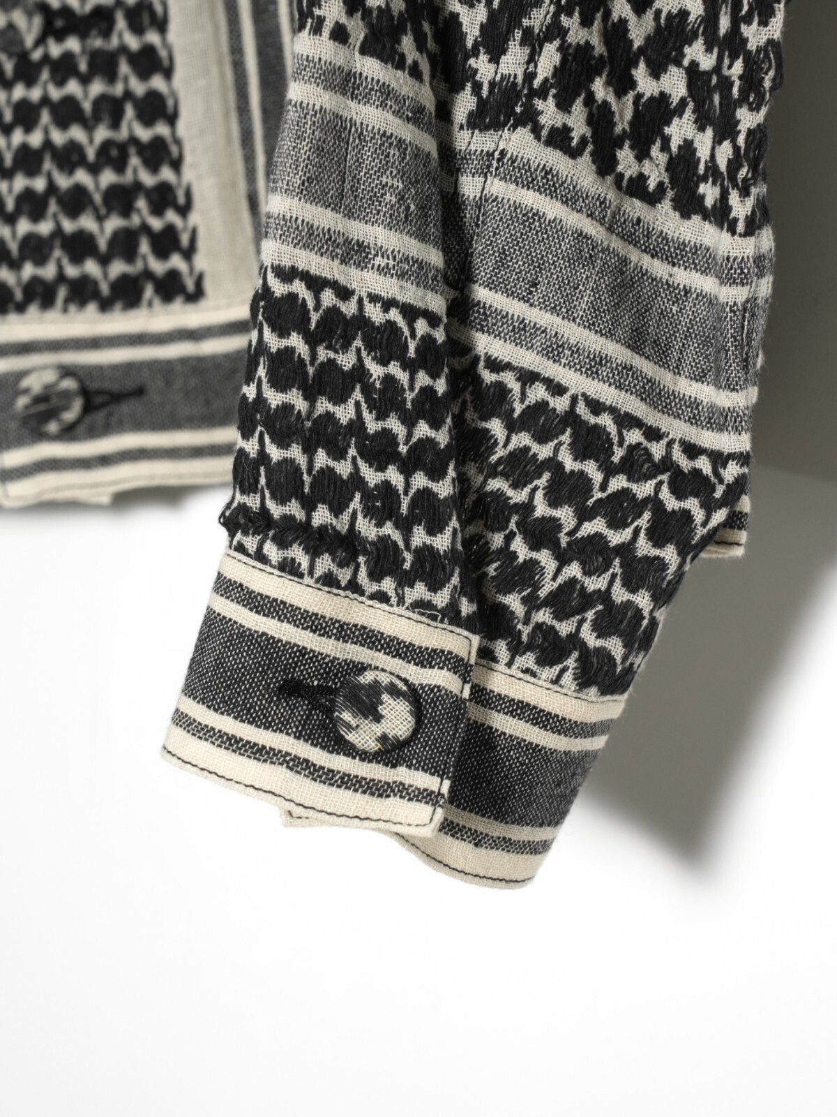 SEVEN BY SEVEN MENS REWORK 3RD TYPE JACKET - Vintage shemagh - IMAGE10