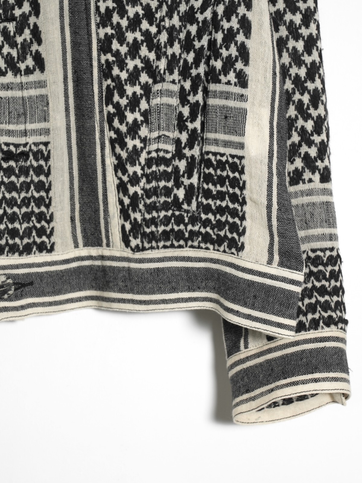 SEVEN BY SEVEN MENS REWORK 3RD TYPE JACKET - Vintage shemagh - IMAGE9