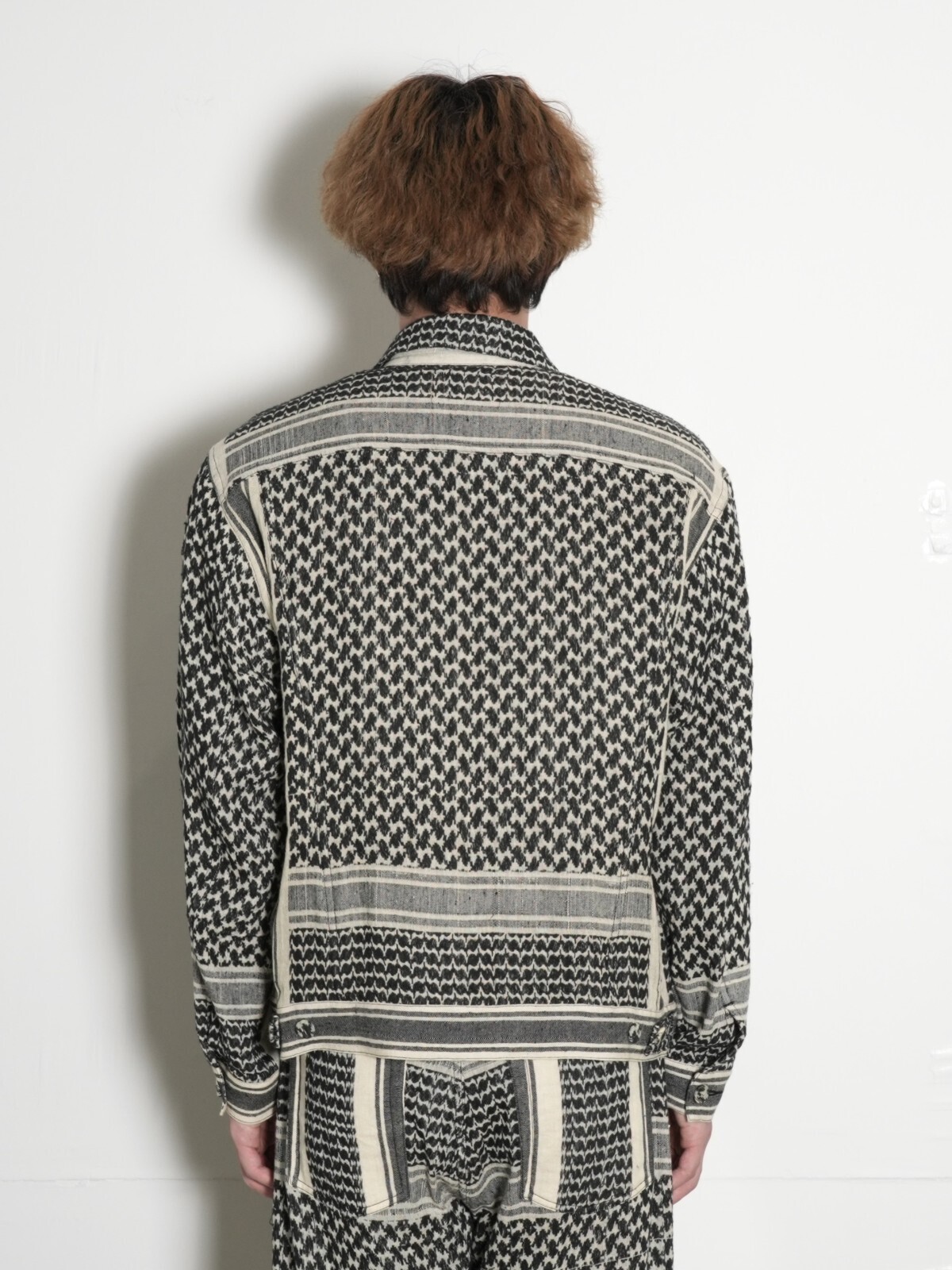 SEVEN BY SEVEN MENS REWORK 3RD TYPE JACKET - Vintage shemagh - IMAGE17