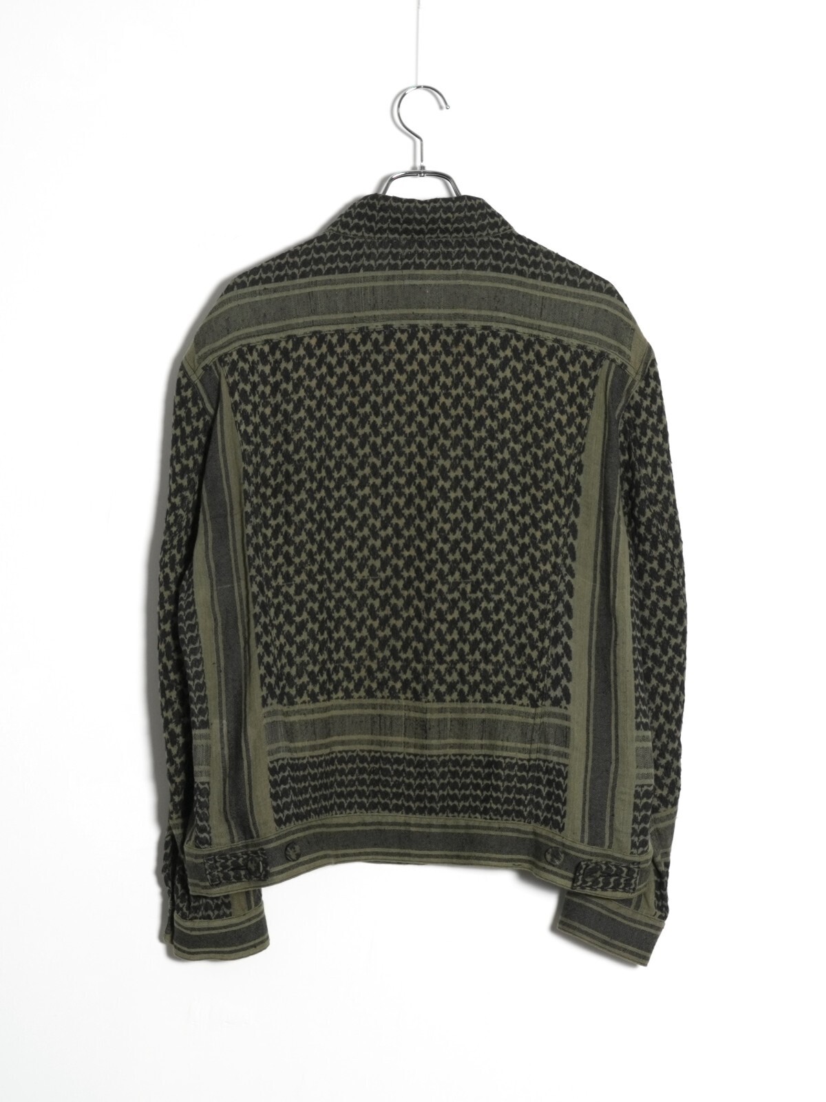 SEVEN BY SEVEN MENS REWORK 3RD TYPE JACKET - Vintage shemagh - IMAGE7