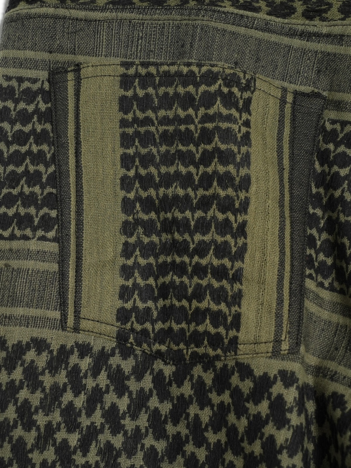 SEVEN BY SEVEN MENS REWORK WIDE PANTS - Vintage shemagh - IMAGE16