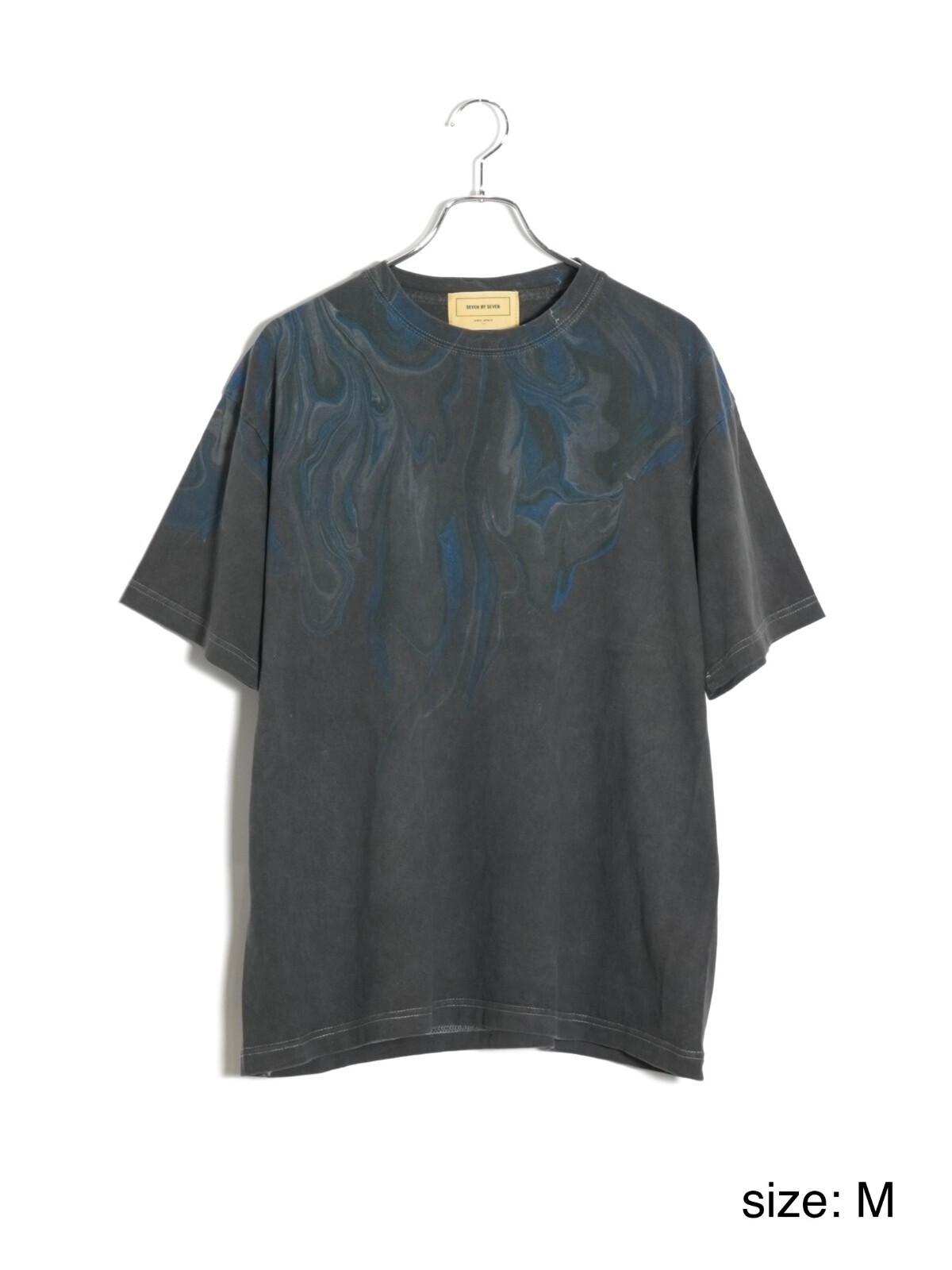 トップス seven by seven hydro dip dyeing blouson ピグメントダイTシャツ -ハイドロディップ染色- - セブンバイ