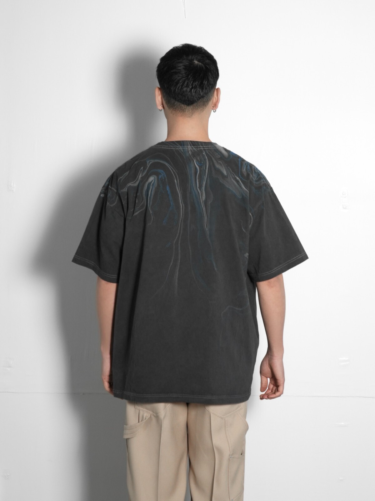 SEVEN BY SEVEN 女士 & 男士 PIGMENT DYED TEE - Hydro dip dyeing - 图片12