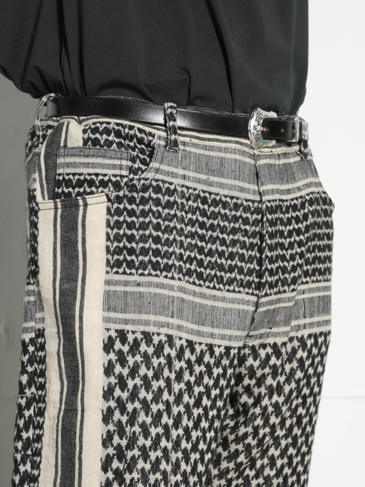 SEVEN BY SEVEN 男裝 【SBS × Rooster King&Co.,】NARROW WESTERN BELT 圖片11