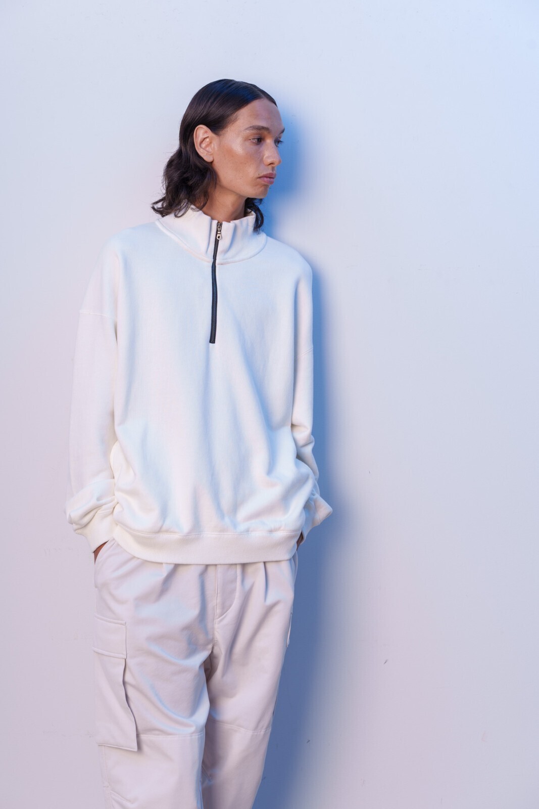 CURLY&Co. WOMENS & MENS SHANKAR HALF ZIP P/O IMAGE16