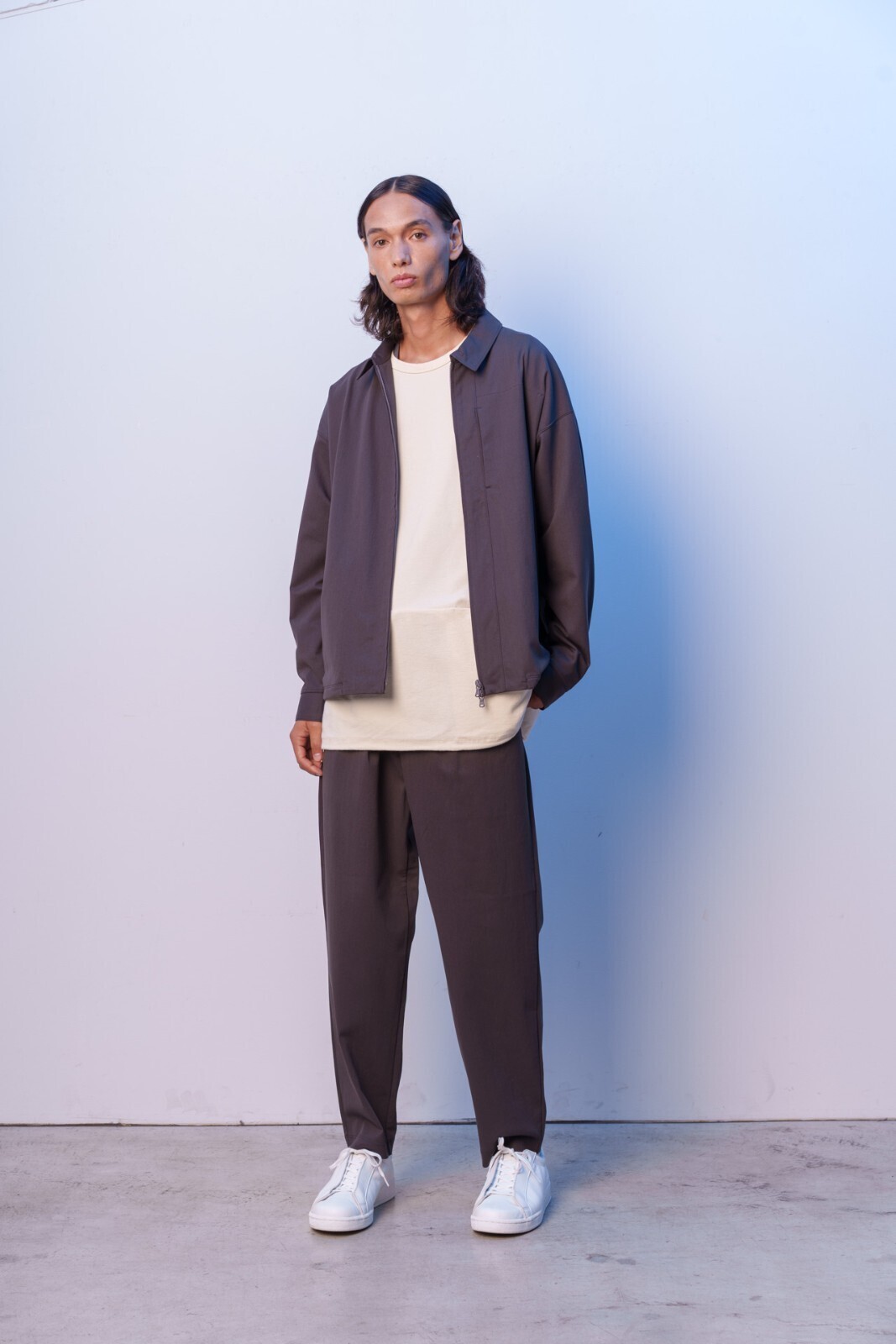カーリー レディース & メンズ トリコットジップジャケット 画像15
