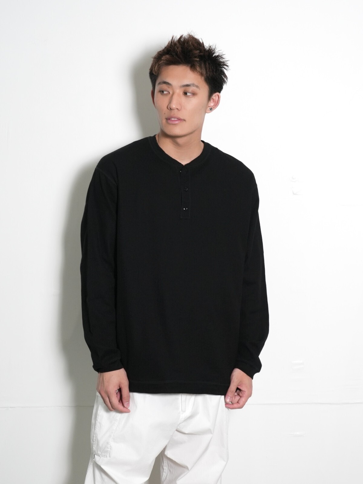 CURLY&Co. 여성 & 남성 SURF KNIT HENRY P/O 이미지13