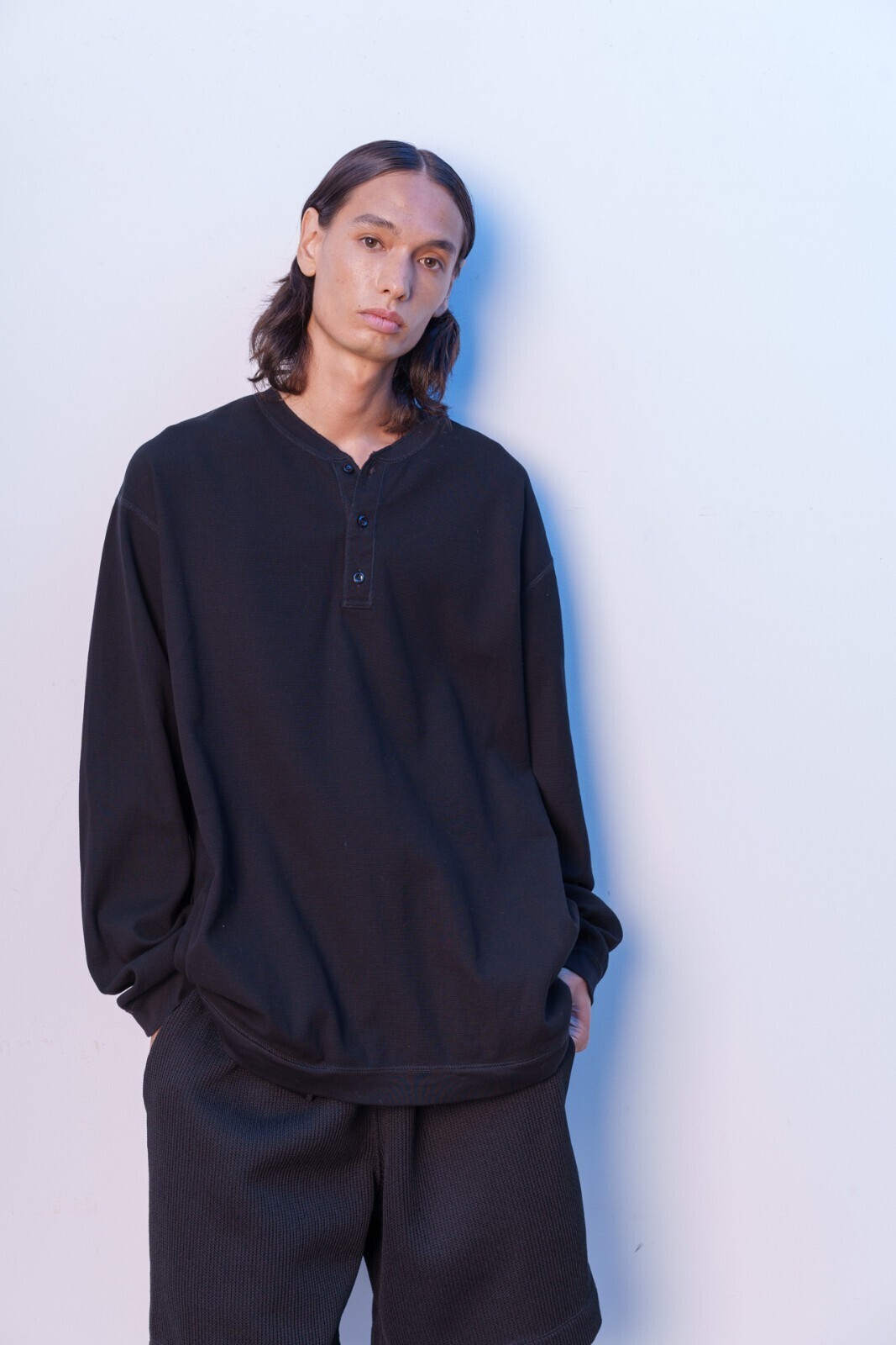 CURLY&Co. 여성 & 남성 SURF KNIT HENRY P/O 이미지16