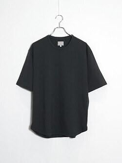 カーリー(CURLY&Co.) レディース & メンズ スーピマコットンショートスリーブTシャツ graphite 3