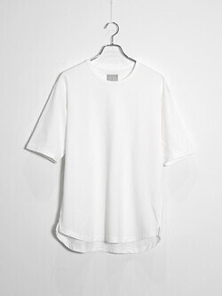 カーリー レディース & メンズ スーピマコットンショートスリーブTシャツ 写真1