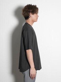 カーリー レディース & メンズ スーピマコットンショートスリーブTシャツ 写真10