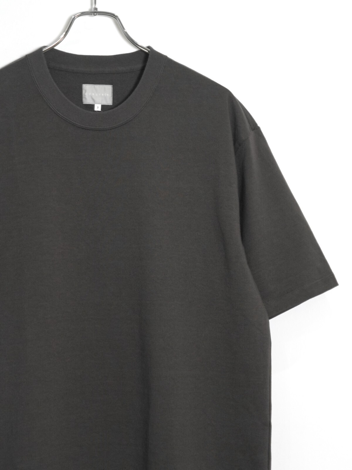 CURLY&Co. WOMENS & MENS HEAVY PLATING S/S TEE IMAGE2