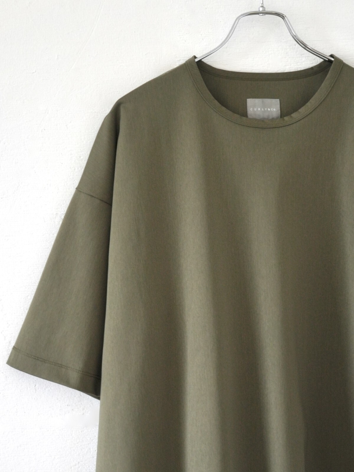 CURLY&Co. 女士 & 男士 WARP KNIT OVERSIZED TEE 圖片9