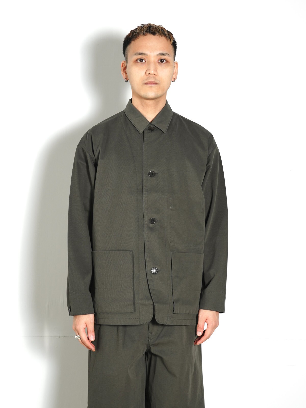 CURLY&Co. 男士 Hard Twill Coverall 图片1