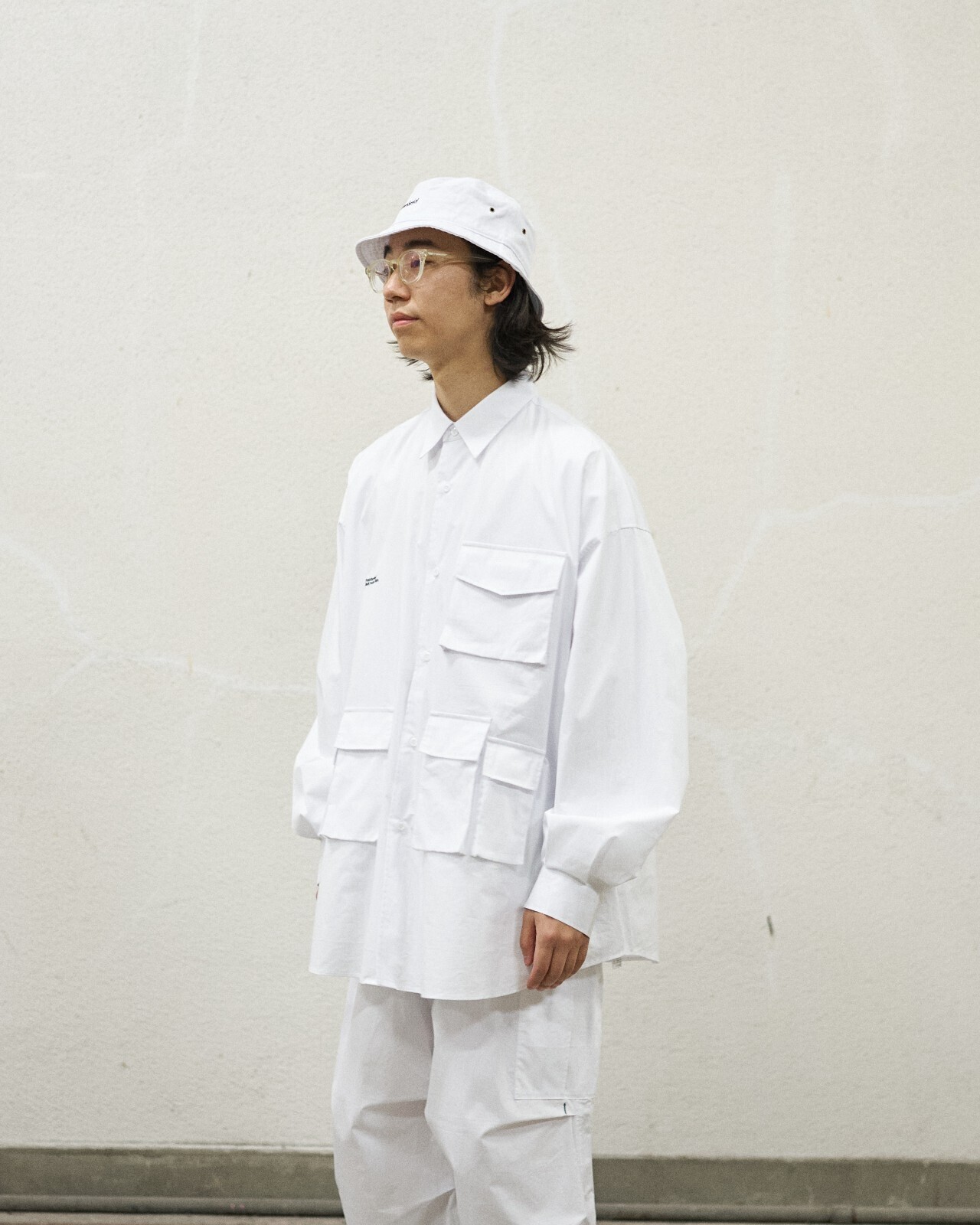 FreshService 남성 TYPEWRITER MULTI POCKET SHIRT 이미지3