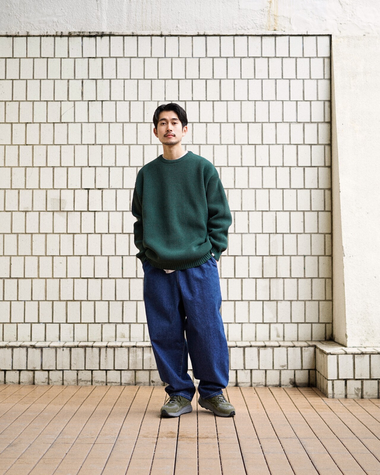 FreshService 남성 CORPORATE EASY DENIM PANTS 이미지16