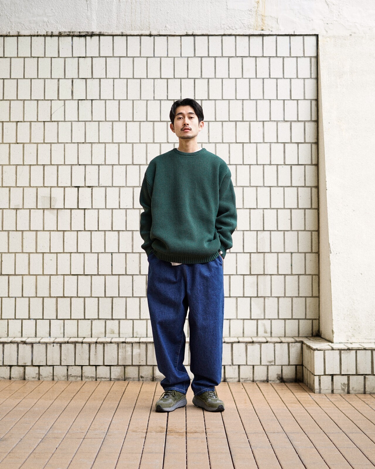 FreshService 남성 CORPORATE EASY DENIM PANTS 이미지13