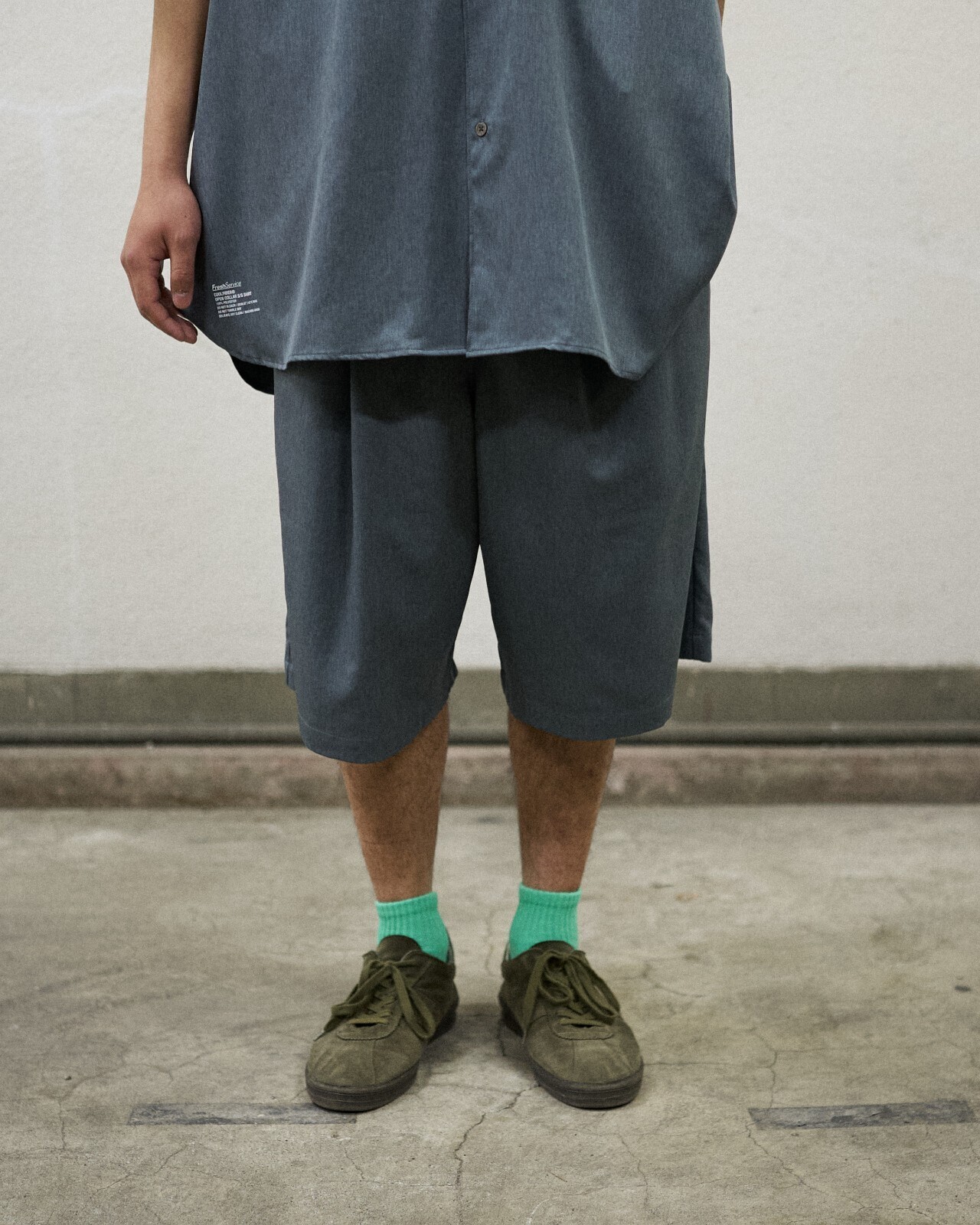 FreshService MENS COOLFIBER TWO TUCK EASY SHORTS IMAGE11