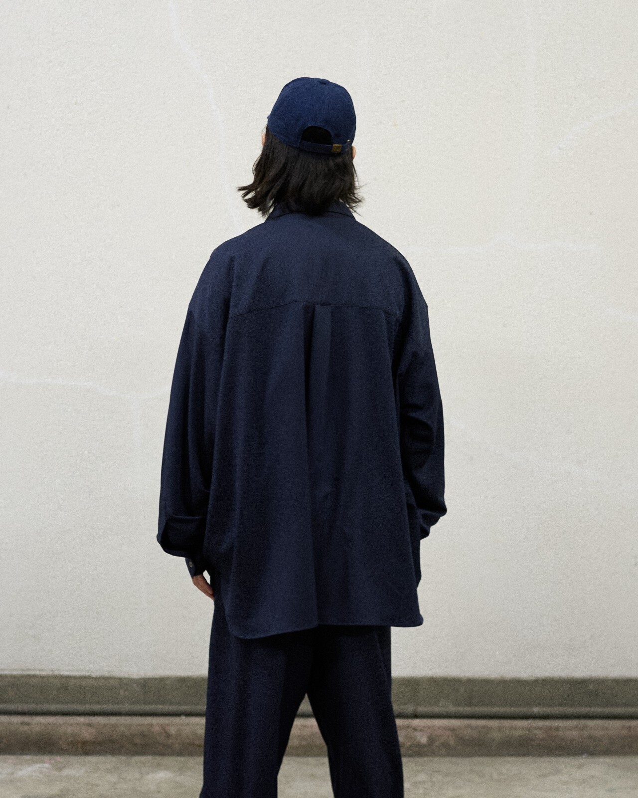 フレッシュサービス メンズ クールファイバーオープンカラーシャツ(長袖) 画像13