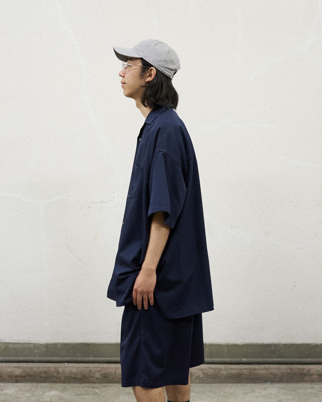 フレッシュサービス メンズ クールファイバーオープンカラーシャツ(半袖) 画像12