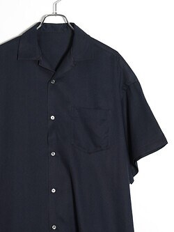 フレッシュサービス メンズ クールファイバーオープンカラーシャツ(半袖) 写真3