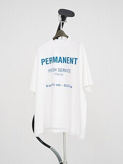 フレッシュサービス メンズ プリントTシャツ "PERMANENT" 写真5