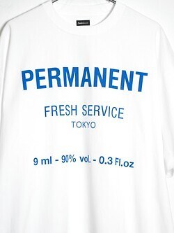 フレッシュサービス メンズ プリントTシャツ "PERMANENT" 写真8