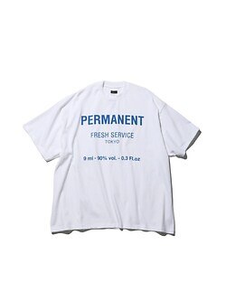 フレッシュサービス メンズ プリントTシャツ "PERMANENT" 写真3