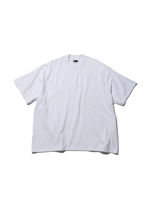 プリントTシャツ "PERMANENT"｜フレッシュサービス メンズ