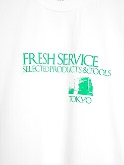 フレッシュサービス メンズ プリントTシャツ "SIGNBOARD" 写真4