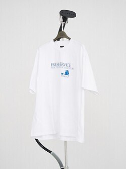 フレッシュサービス メンズ プリントTシャツ "SIGNBOARD" 写真10