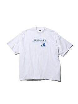 フレッシュサービス メンズ プリントTシャツ "SIGNBOARD" 写真2