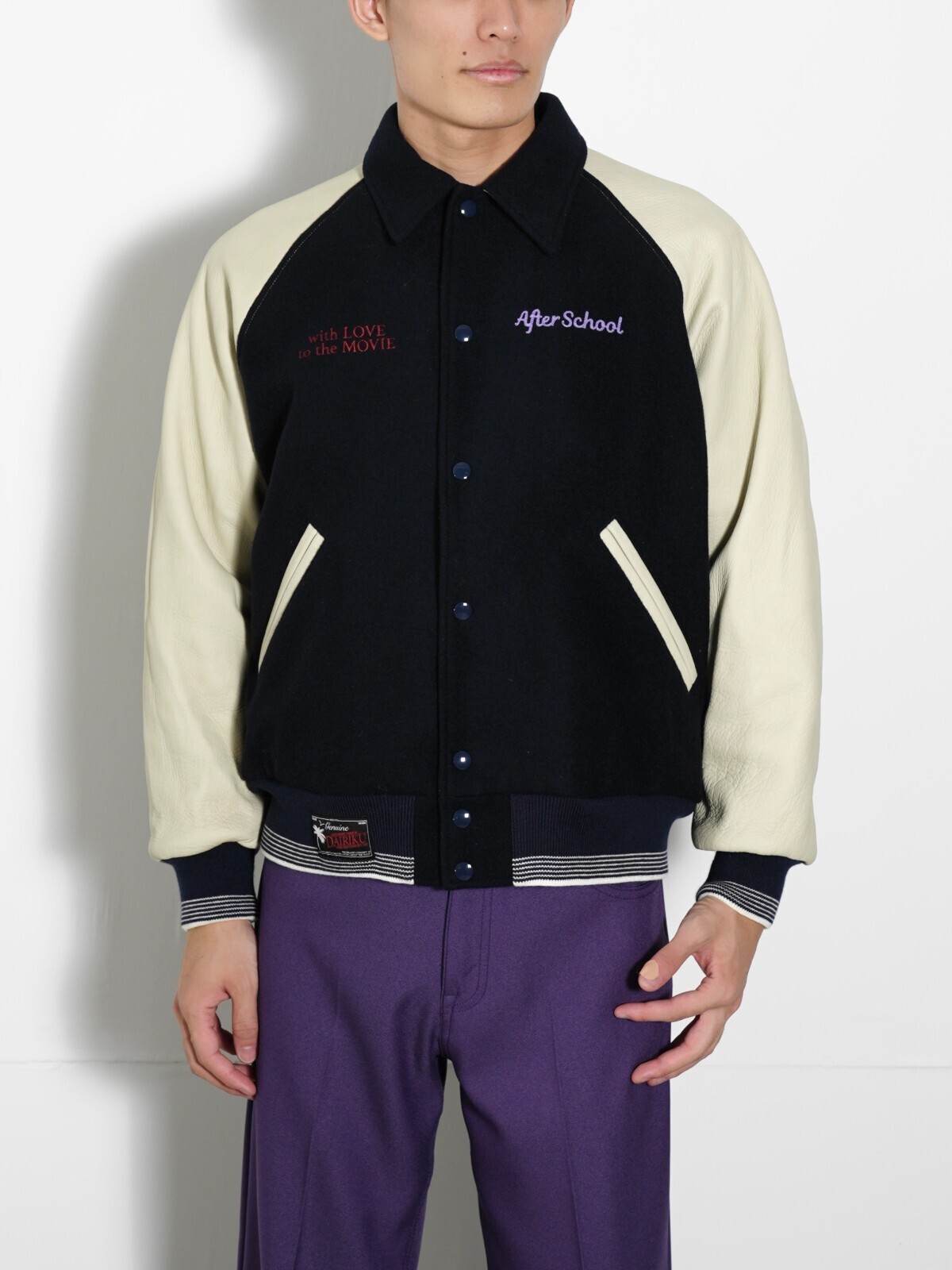 ダイリク メンズ ”ブラットパック” ラグランスタジアムジャケット 画像12