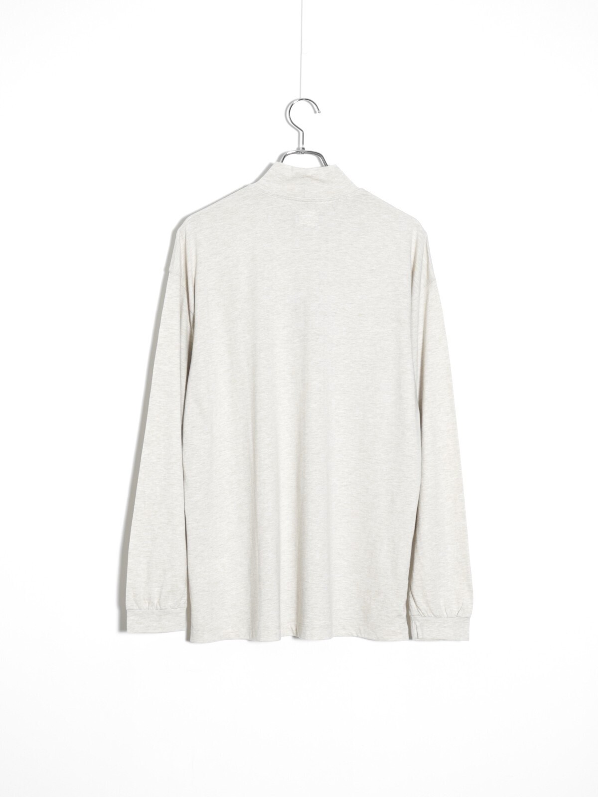 CURLY&Co. WOMENS & MENS Cashmere Blended Mock Neck L/S Tee IMAGE11