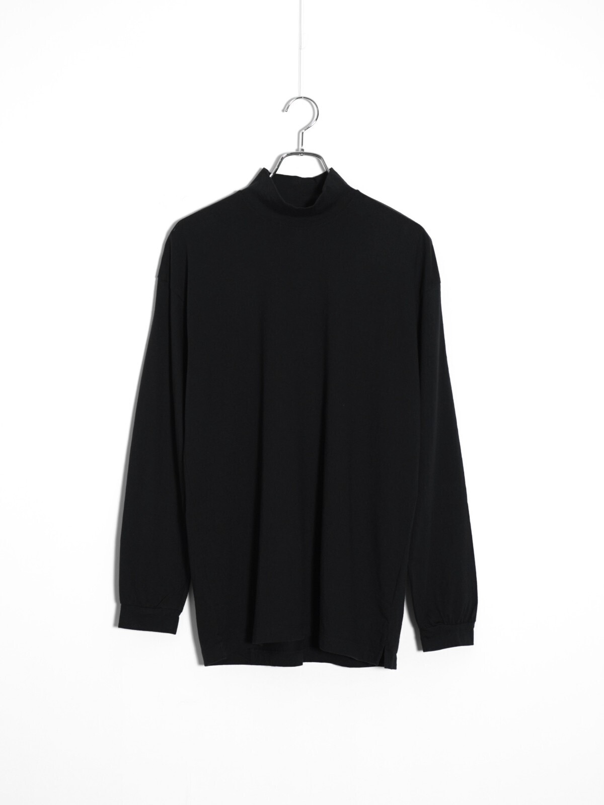 CURLY&Co. WOMENS & MENS Cashmere Blended Mock Neck L/S Tee IMAGE7