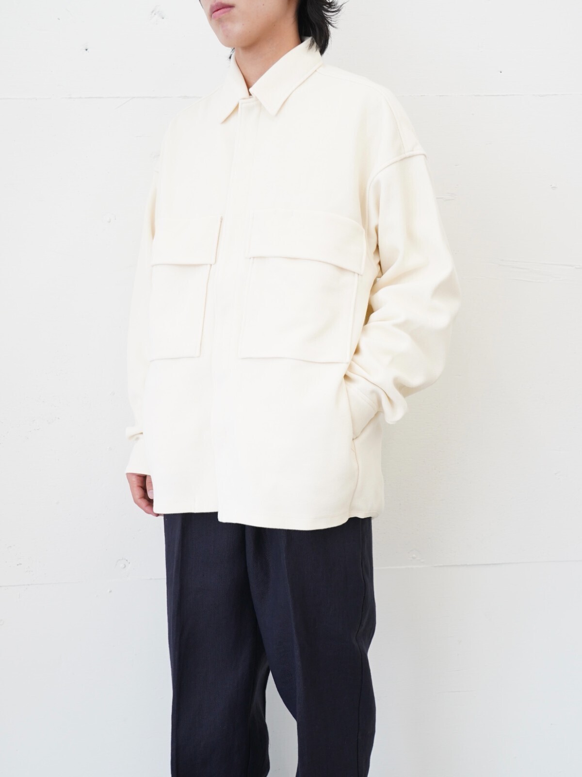 CURLY&Co. 여성 & 남성 Thermo Twill CPO Shirt 이미지4