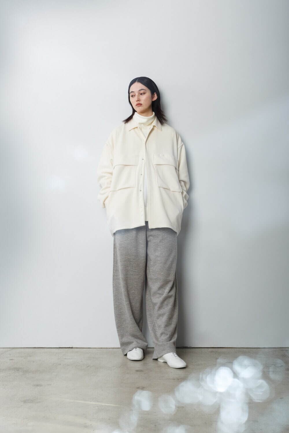 CURLY&Co. 여성 & 남성 Thermo Twill CPO Shirt 이미지8