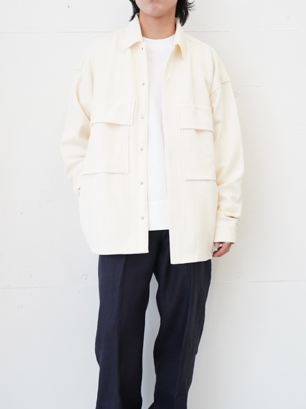 CURLY&Co. 여성 & 남성 Thermo Twill CPO Shirt 이미지5