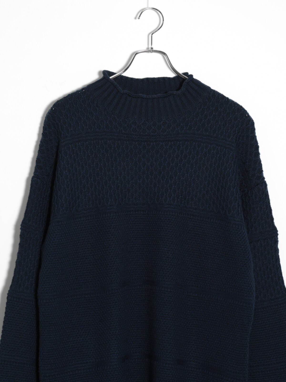CURLY&Co. WOMENS & MENS Big Silhouette Waffle P/O Knit IMAGE11