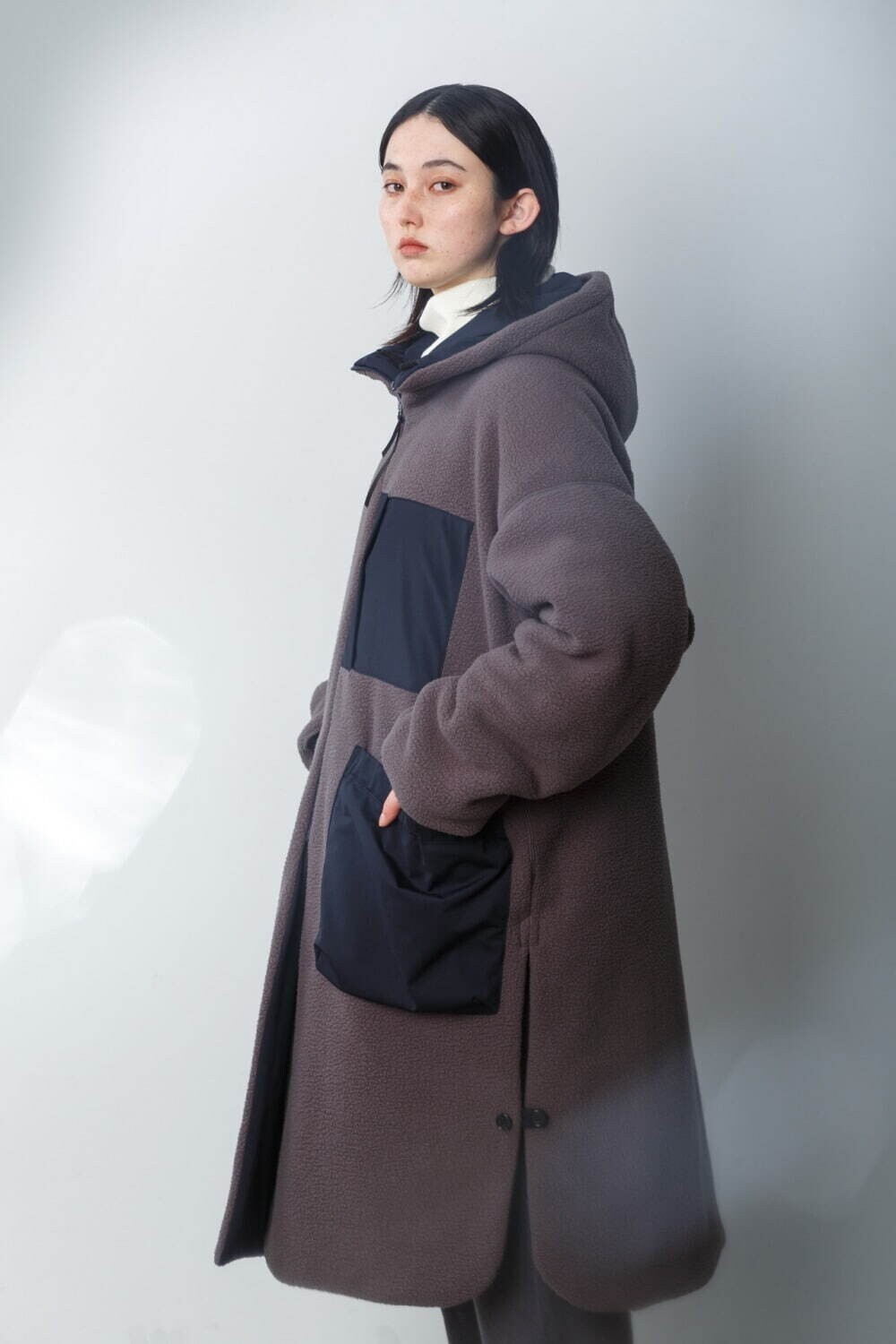 CURLY&Co. 女士 & 男士 Reversible Bench Coat 圖片19