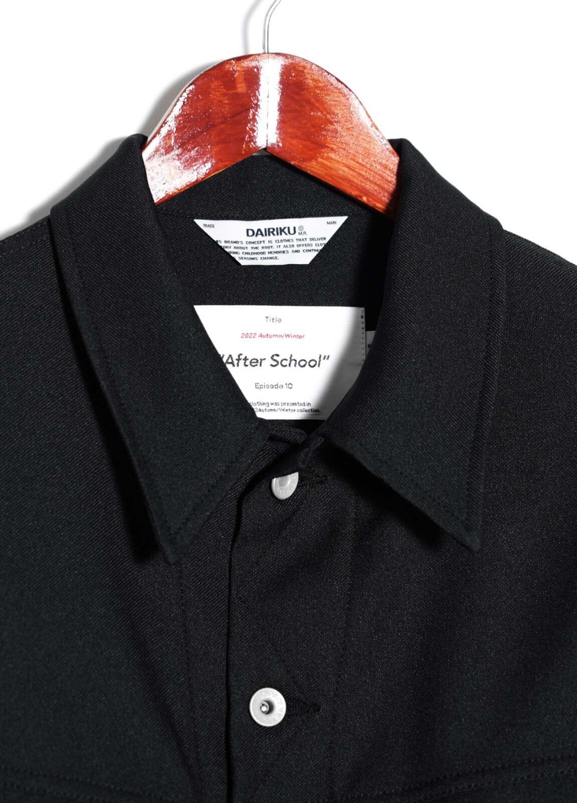 ダイリク メンズ ”レギュラー” ポリエステルジャケット 画像11