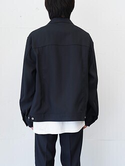 DAIRIKU 남성 "Regular" Polyester Jacket (22AW Black) 이미지3