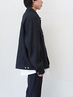 DAIRIKU 남성 "Regular" Polyester Jacket (22AW Black) 이미지2