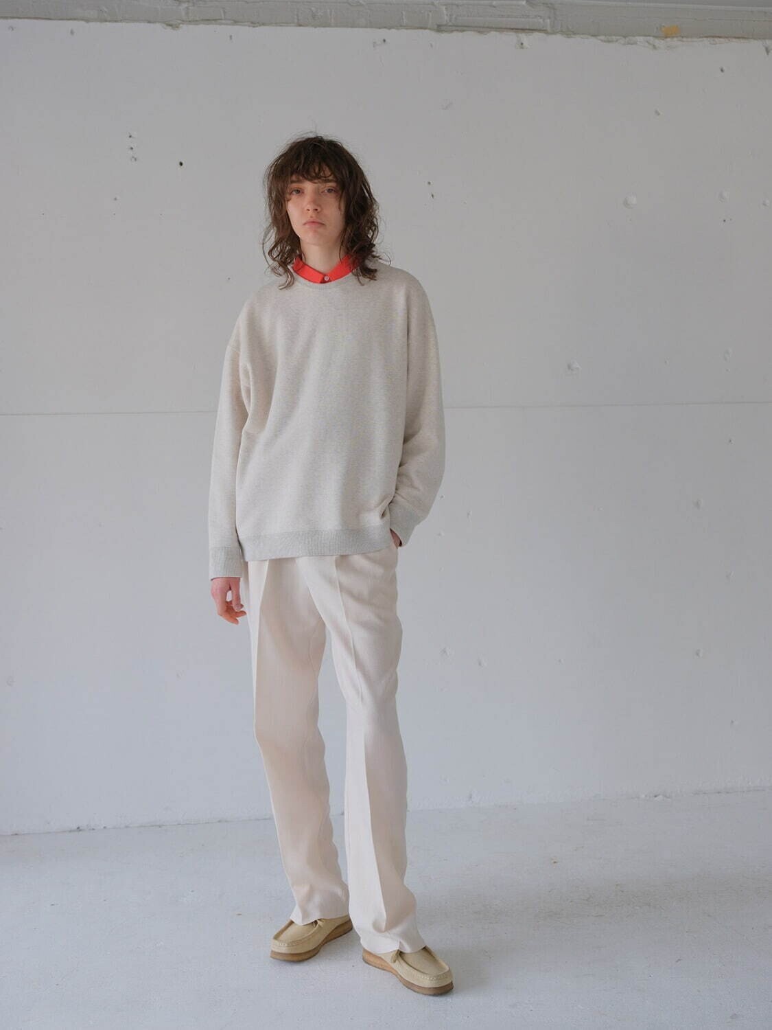 FUJI MENS Chino One Tuck Slacks  IMAGE15