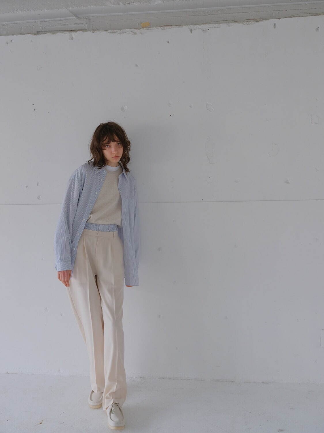 FUJI MENS Chino One Tuck Slacks  IMAGE14