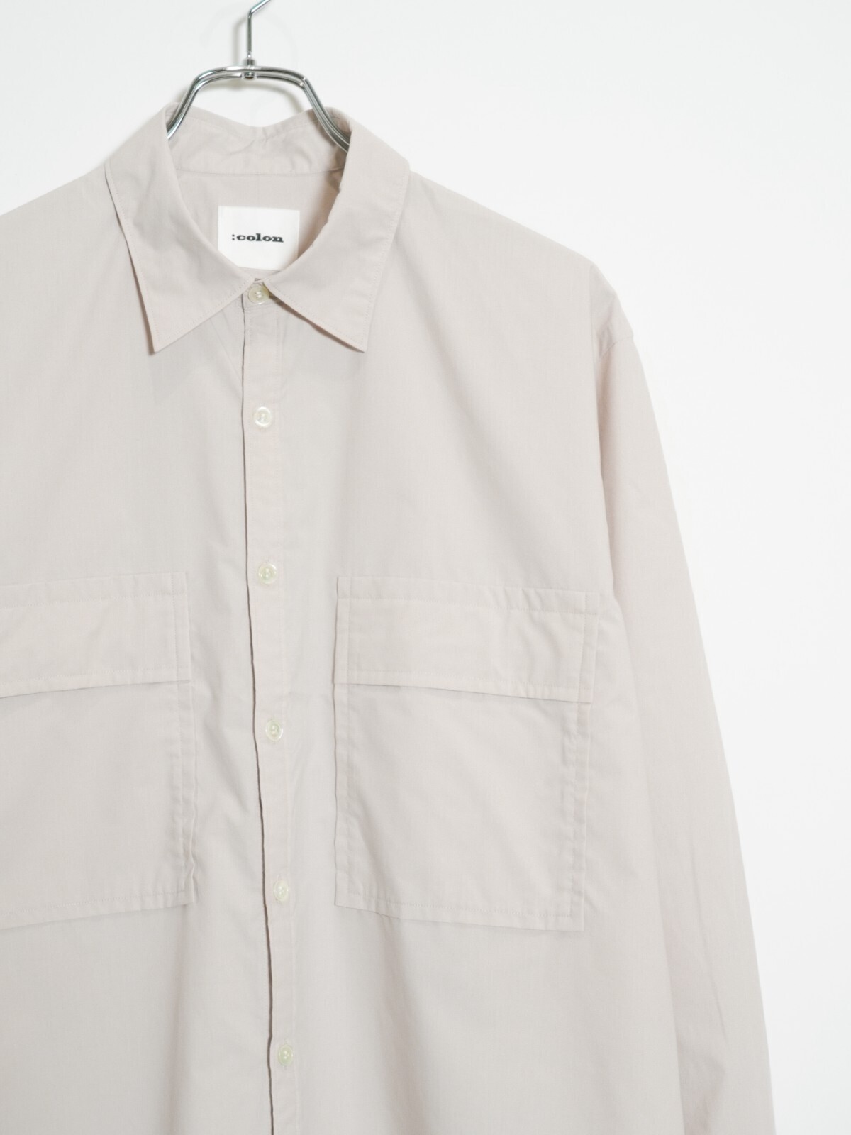 :colon MENS WPocket Shirt -PC Broad- IMAGE13