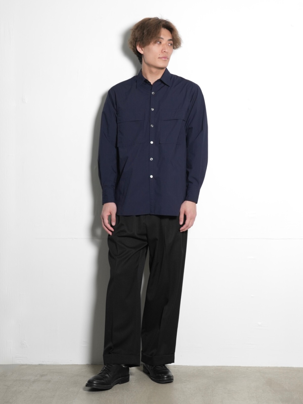 :colon MENS WPocket Shirt -PC Broad- IMAGE11