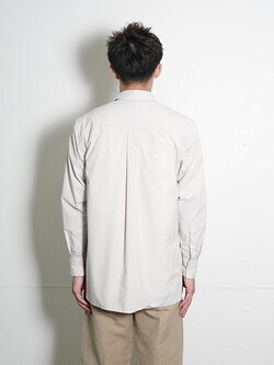コロン メンズ ダブルポケットシャツ (PCブロード) 写真18
