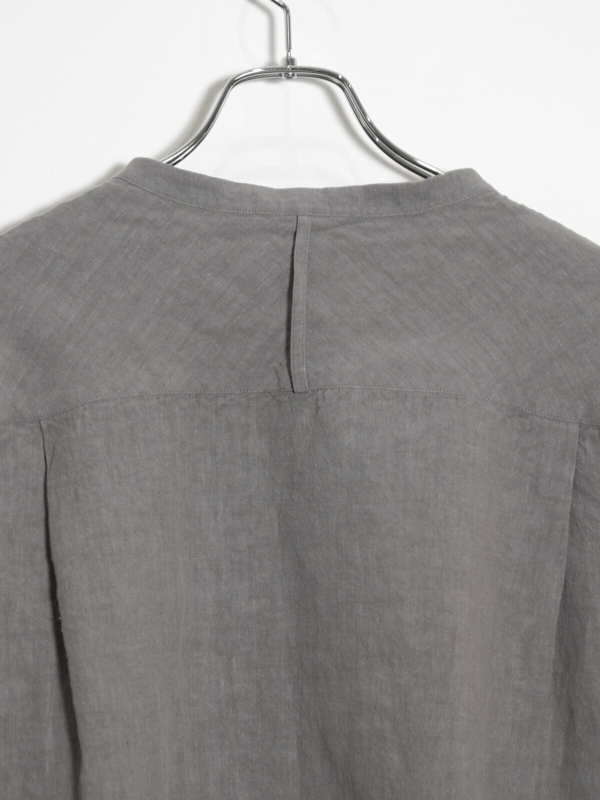 コロン メンズ ヘンリーネックシャツ (ハイカウントリネン) 画像4